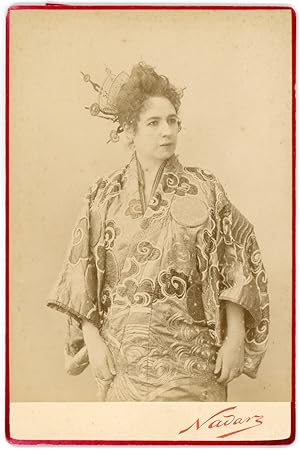 Nadar, Aimée Tessandier, la Marchande de sourires, Odéon 1888