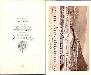 Italie, Italia, Gênes, Genova, Cimetière monumental de Staglieno, circa 1870