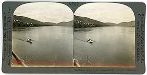 Stereo, Keystone View Company, Underwood & Underwood, Mission stations on the picturesque Congo r...