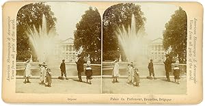 Stereo, American Stereoscopes & Stereocopic, Palais du Parlement, Bruxelles, Belgique