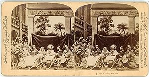 Stereo Les noces de Cana, Scènes de la vie de Jésus, circa 1900