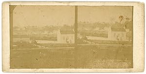 STEREO Maison à la campagne à identifier, circa 1870