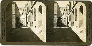 Stereo, Palestine, Jerusalem, Ecce Homo arch, 1901