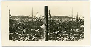 Stereo Chavignon après la fuite de l'ennemi, Guerre 1914-1918, Aisne
