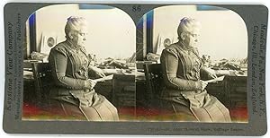 Stereo, USA, Dr. Anna Howard Shaw, Suffrage leader, circa 1900