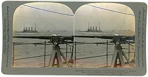 Stereo, USA, New York, Oyster Bay, Naval review, November 4th 1906