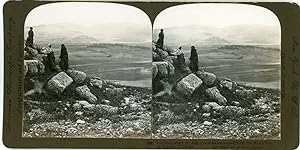 Stereo, Palestine, The plain from the North gat of Samaria, 1901