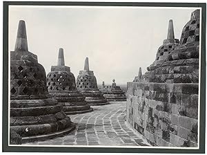 Indonésie, Ile de Java, Temple de Borobudur, circa 1890