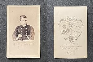 Geiser, Alger, Jeune homme en uniforme militaire, 1872