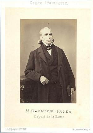 Franck, Paris, Garnier-Pagès, député de la Seine