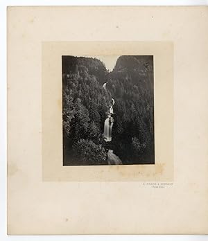 Adolphe Braun, Suisse, Oberland Bernois, Chûte du Giesbach