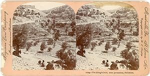 Stereo, Palestine, The King's dale near Jerusalem, 1900