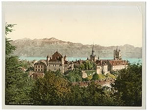Suisse, Lac Léman, Lausanne