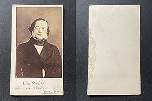 Verry, Paris, Daniele Manin, homme politique italien, Risorgimento, circa 1857
