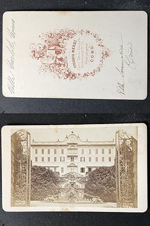 Italie, Italia, Côme, Como, Villa Carlotta, Villa Charlotte, circa 1870