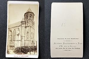 France, Poitiers, Eglise Sainte Radegonde, circa 1880