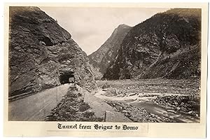Suisse, Tunnel from Brigue to Domo
