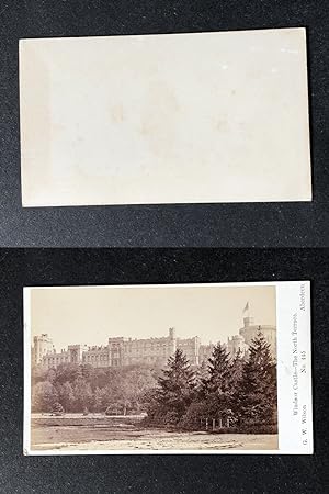 England, Windsor Castle, The North terraces, circa 1870