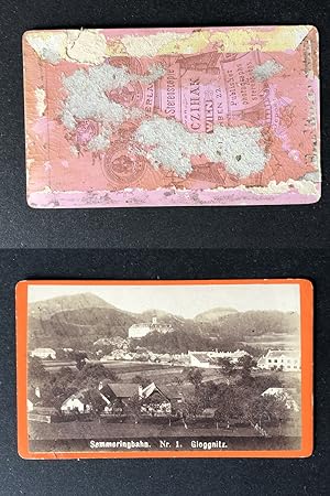 Autriche, Österreich, Semmeringbahn, Gloggnitz, circa 1880