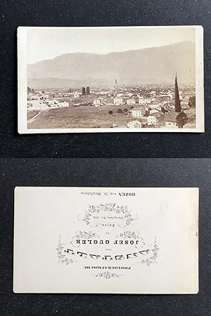Autriche, Tyrol du Sud, Bozen von St. Magdalena, Bolzano, circa 1870
