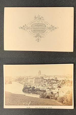 Suisse, Berne, vue générale, circa 1870