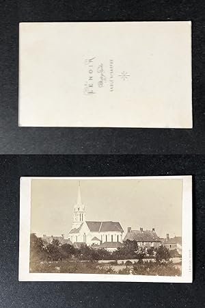 Lenoir, Sablé-sur-Sarthe, église, circa 1870