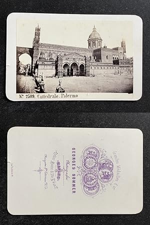 Italie, Italia, Sicilia, Palermo, la catedrale, cathédrale de Palerme, circa 1870