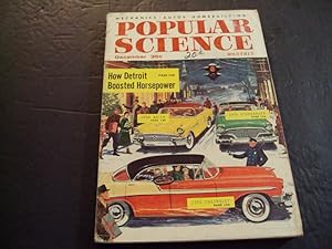 Popular Science Dec 1955 How Detroit Boosted Horsepower