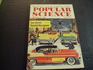 Popular Science Dec 1955 How Detroit Boosted Horsepower
