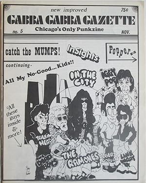 Gabba Gabba Gazette #5. November 1977