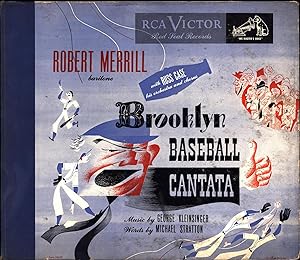 Brooklyn Baseball Cantata (PAIR OF 10-INCH, 78 RPM RECORDS IN CARDBOARD ALBUM)