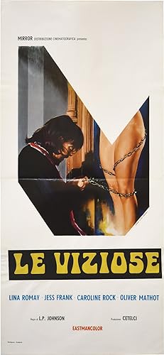Exorcisme [Le Viziose] (Original Italian Locandina poster for the 1975 film)