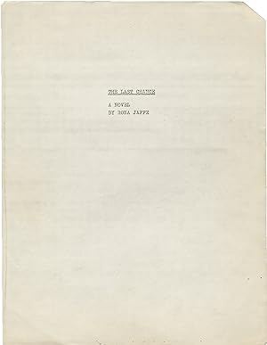 The Last Chance (Original manuscript for the 1976 novel)