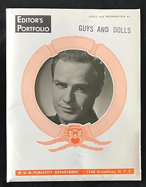 GUYS AND DOLLS (Original 1955 Press Kit for the Film Musical)