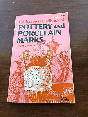 COLLECTOR'S HANDBOOK OF POTTERY and PORCELAIN MARKS