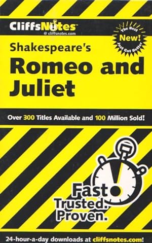 CLIFFS NOTES - SHAKESPEARE'S ROMEO AND JULIET