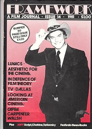 Framework A Film Journal Issue 14 Spring 1981 | Cover - Larry Hagman in Dallas | Inside - George ...