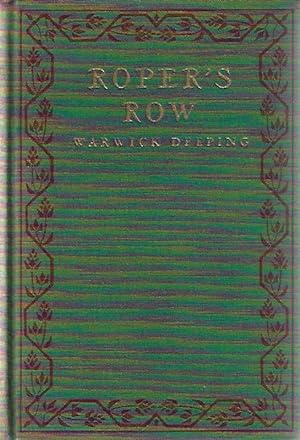 SCARCE! "Roper's Row" Warwick Deeping 1929 VERY RARE US 1st Edition BOOK Knopf