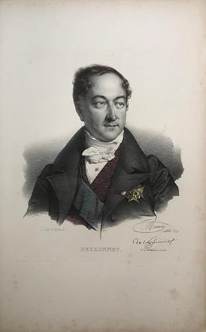 PEYRONNET. [Portrait of Pierre-Denis, Comte de Peyronnet]