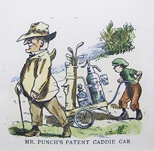 Mr. Punch's Golf Stories - Mr. Punch's Patent Caddie Car