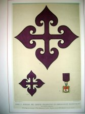 Cruz y Venera del Cuerpo colegiado de Caballeros Hijos-Dalgo de la nobleza de Madrid