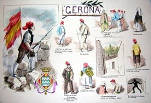 Gerona, varias escenas tipicas