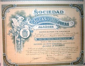 Sociedad de aguas y mejoras de Alcacer