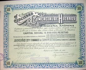 Sociedad Comercial de Hierros