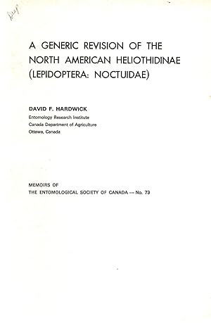 A Generic Revision of the North American Heliothidinae (Lepidoptera : Noctuidae)