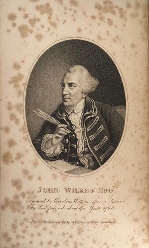 The Correspondence of the Late John Wilkes, with his Friends (4 volumes only) Printed from the or...