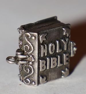 [Faux Book] Pewter Miniature "Holy Bible"