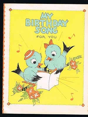 Birthday Song Greetings Card
