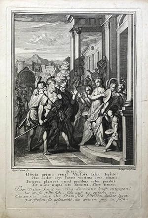 IUDIC. XI. Obvia prima venit Victori filia Iephte.
