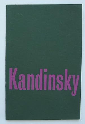 Paintings by Kandinsky from the Solomon R. Guggenheim Museum, New York. At the Tate Gallery, Lond...